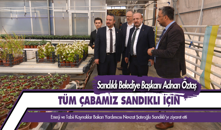 Başkan Öztaş: Tüm çabamız sandıklı için